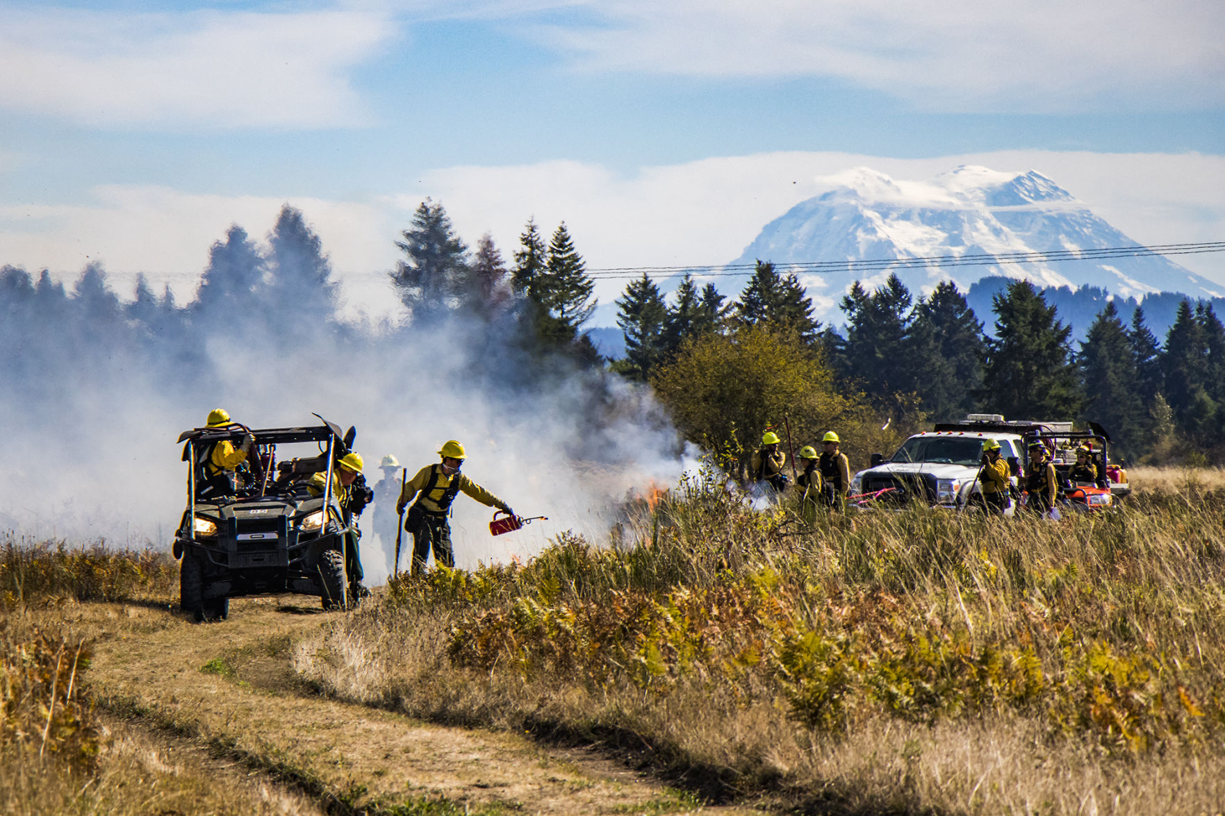 Prescribed Burns Ignite Across Western Washington